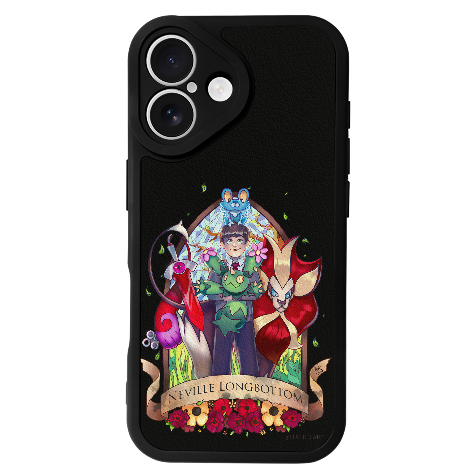 （画像用） Harry Potter ハリー・ポッターシリーズ 【iPhone 16シリーズ対応】シリコンスマホケース（レザー調） 材質：シリコン